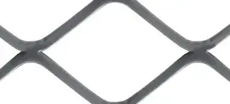 Metal expandido malla cuadrada SQ 120 aplanada