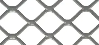 Metal expandido malla cuadrada SQ 60 aplanada